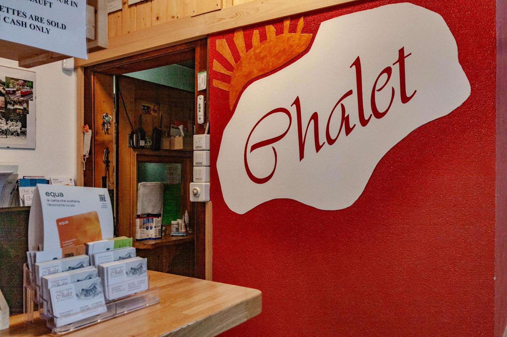 Ristorante Pensione Chalet Stazione Poschiavo Dış mekan fotoğraf