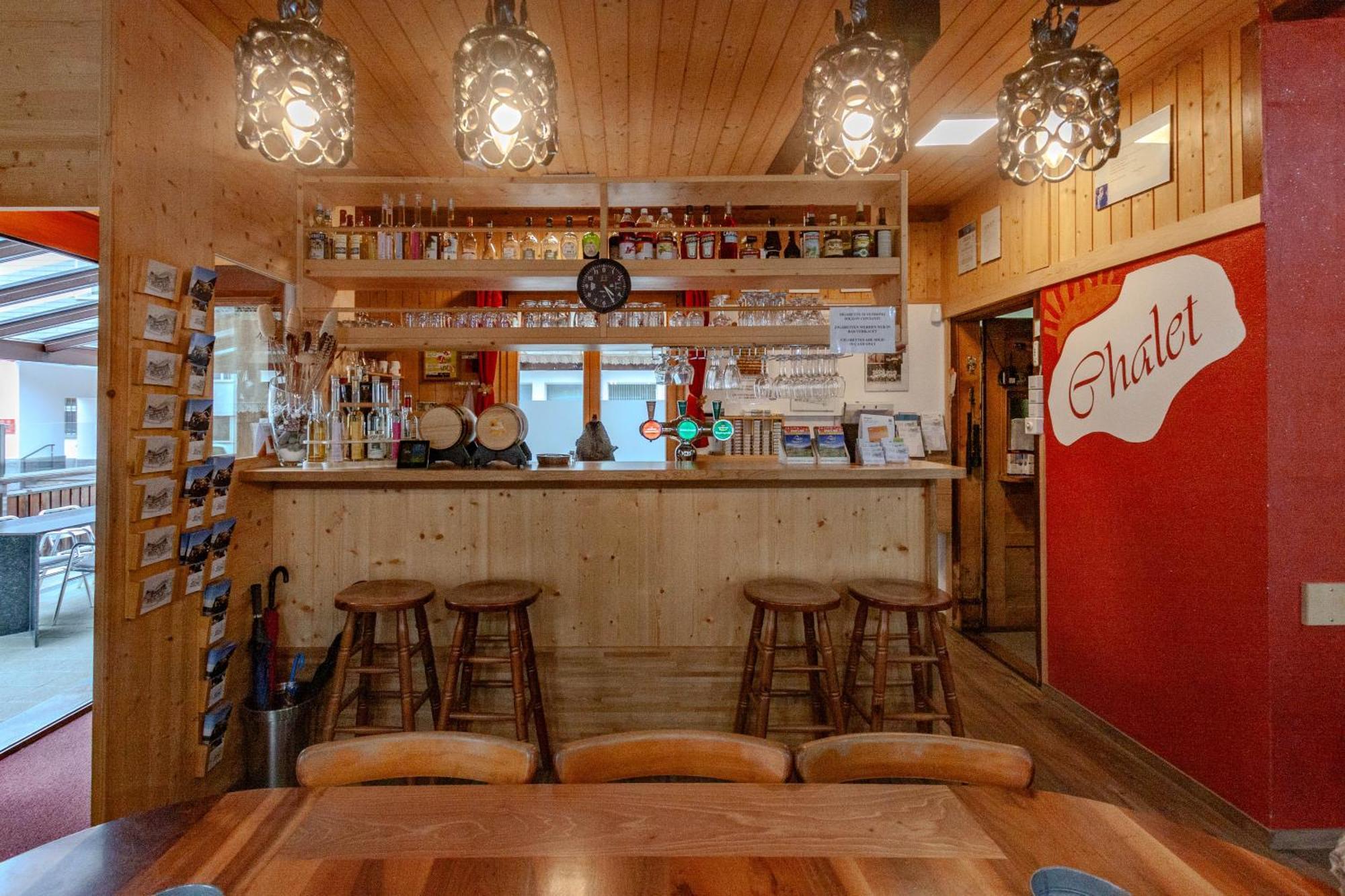 Ristorante Pensione Chalet Stazione Poschiavo Dış mekan fotoğraf